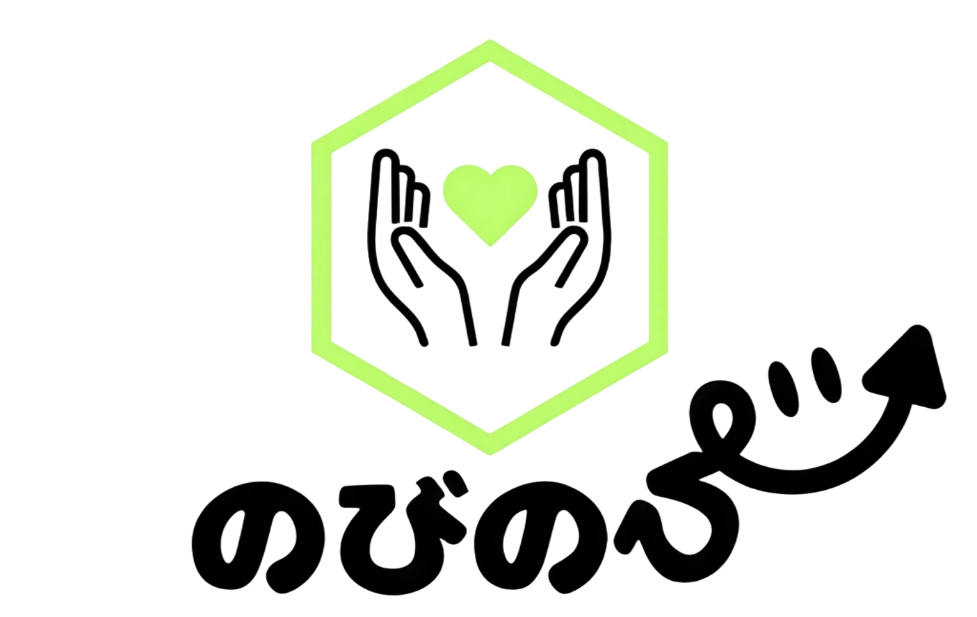 のびのび ロゴ